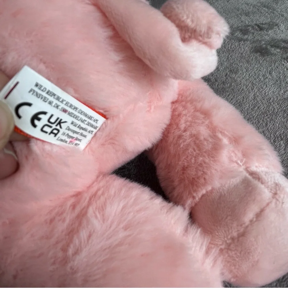 Ecokins Mini Pig Plush Soft Toy 12